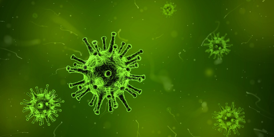 ウイルス 顕微鏡 感染症 病気 死 医学 健康 医療 発熱 スプレッド ワクチン