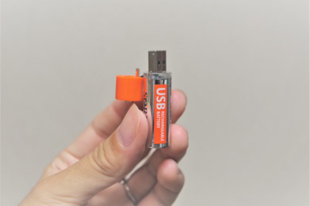 USB単三充電池