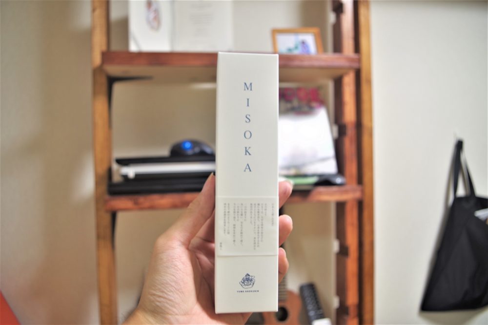 Misokaの歯ブラシの箱
