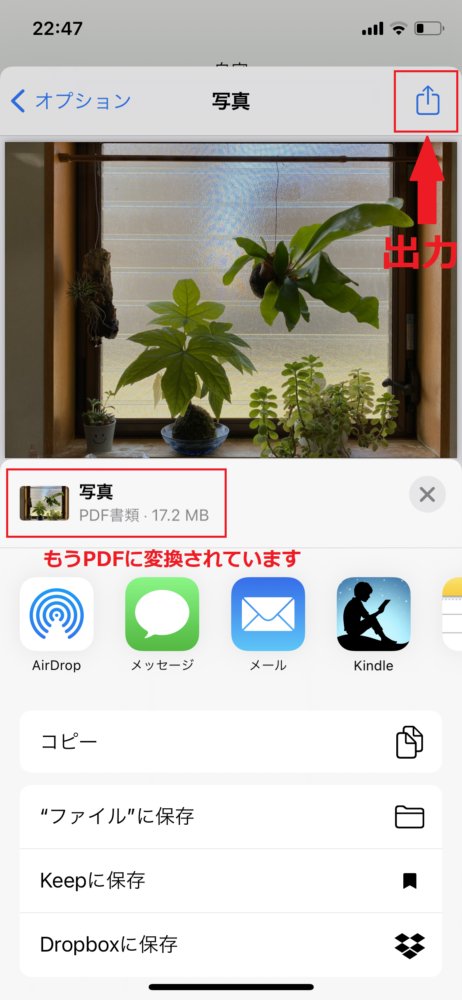 iPhoneの写真をPDFに変換する方法 (5)