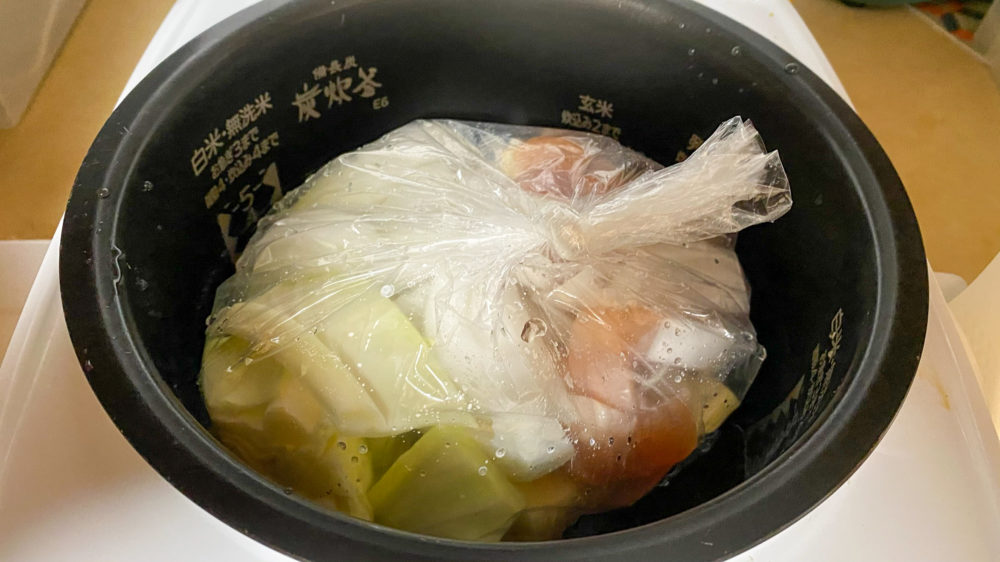 鶏むね肉を炊飯器の保温機能で低温調理 (29)